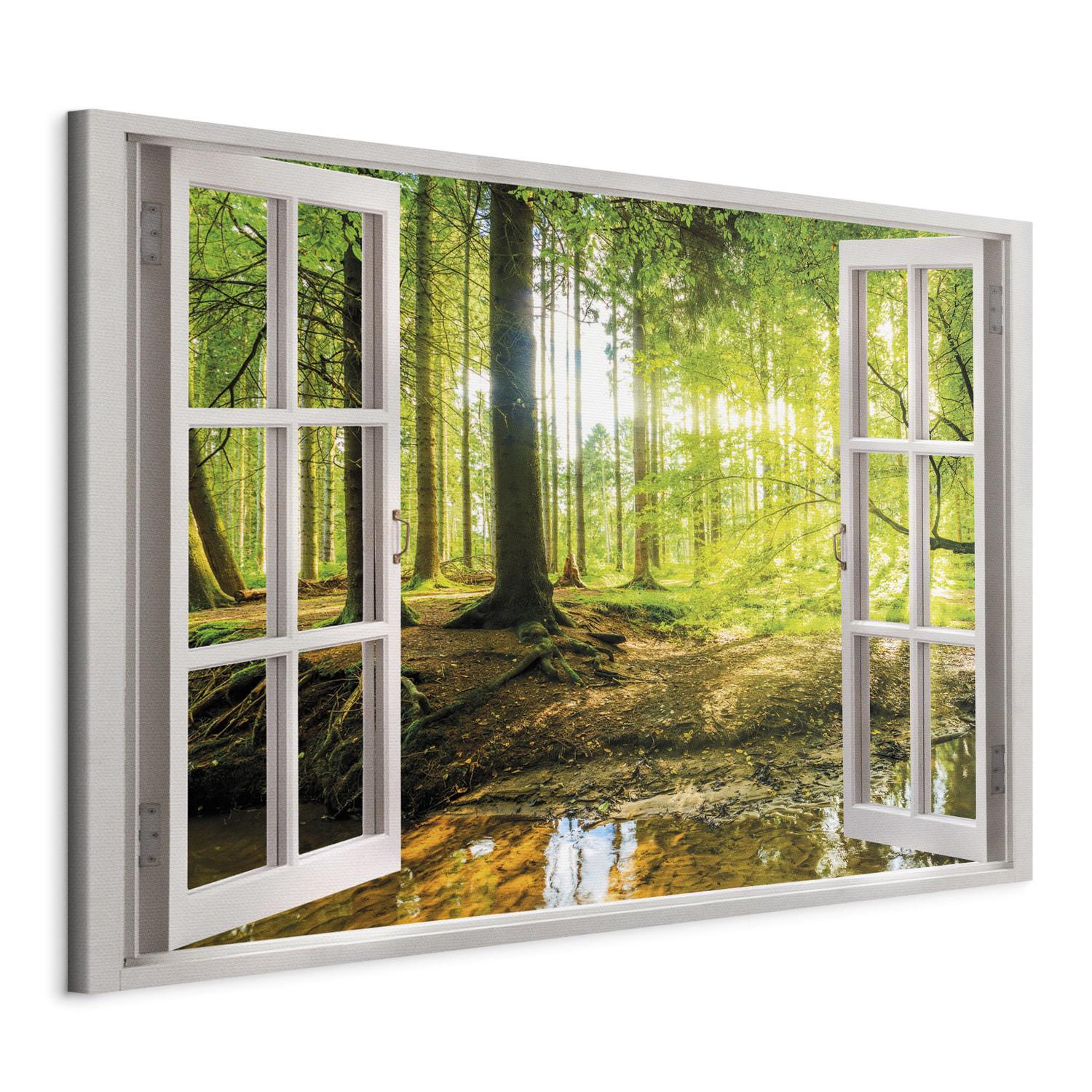 Cuadro Window: View on Forest