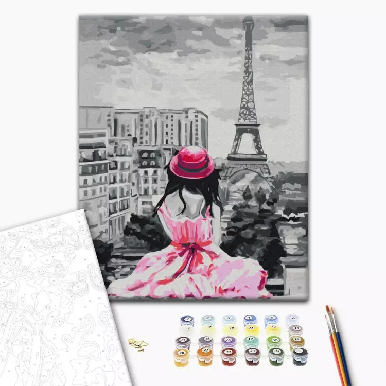 dibujo de parís