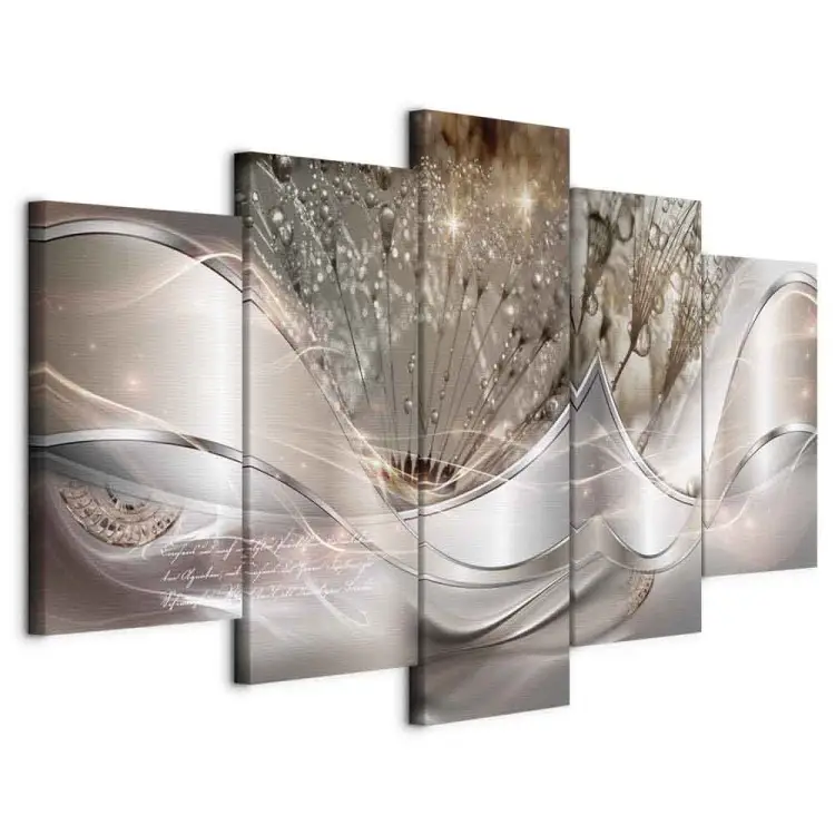 Hinchables abstractos grises con purpurina ancho