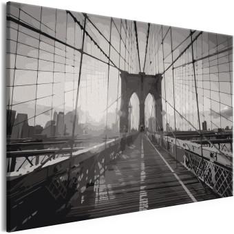 Cuadro numerado para pintar New York Bridge