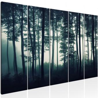 Cuadro moderno Dark Forest (5 Parts) Narrow