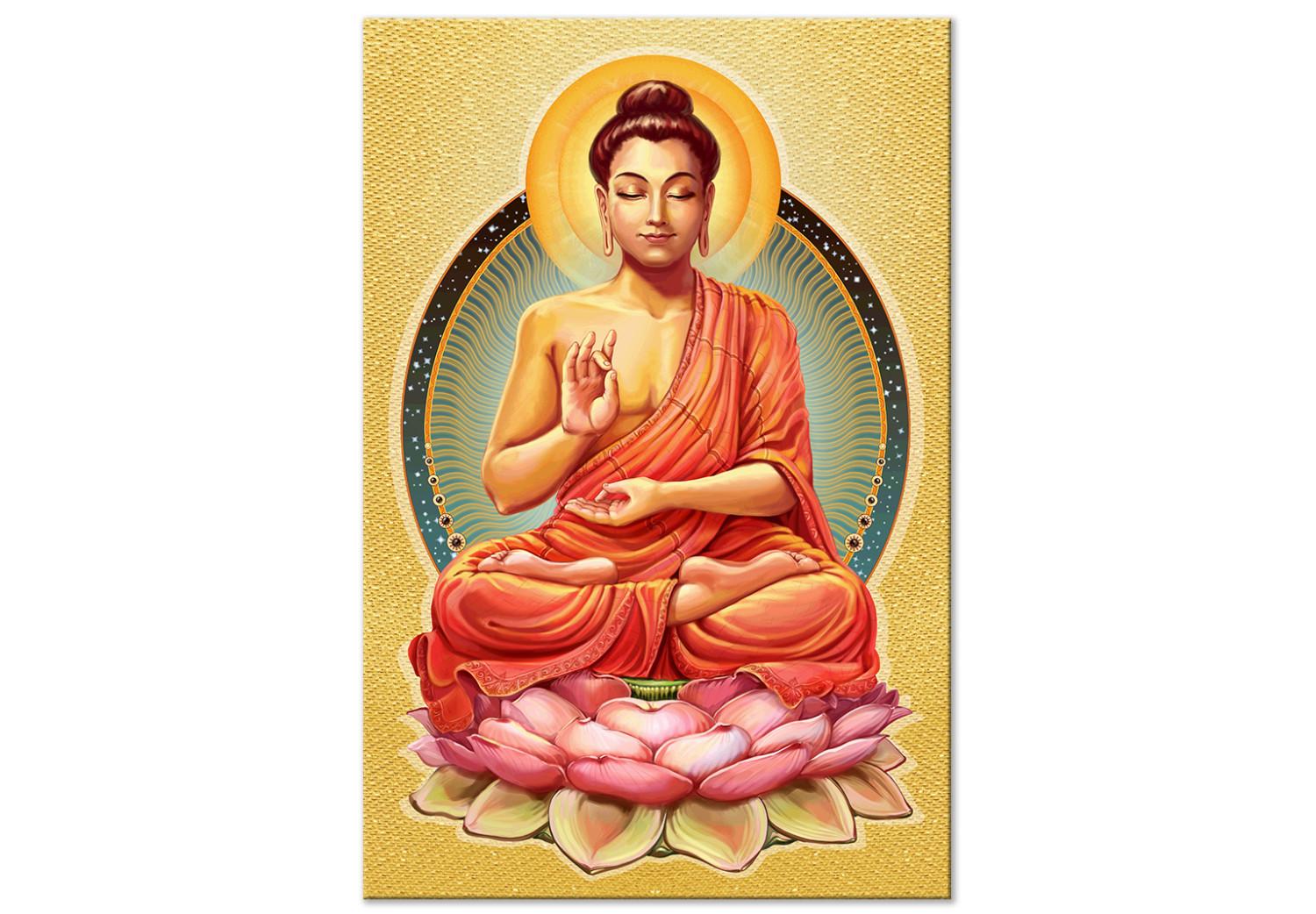 Cuadro moderno Peace of Buddha (1 Part) Vertical