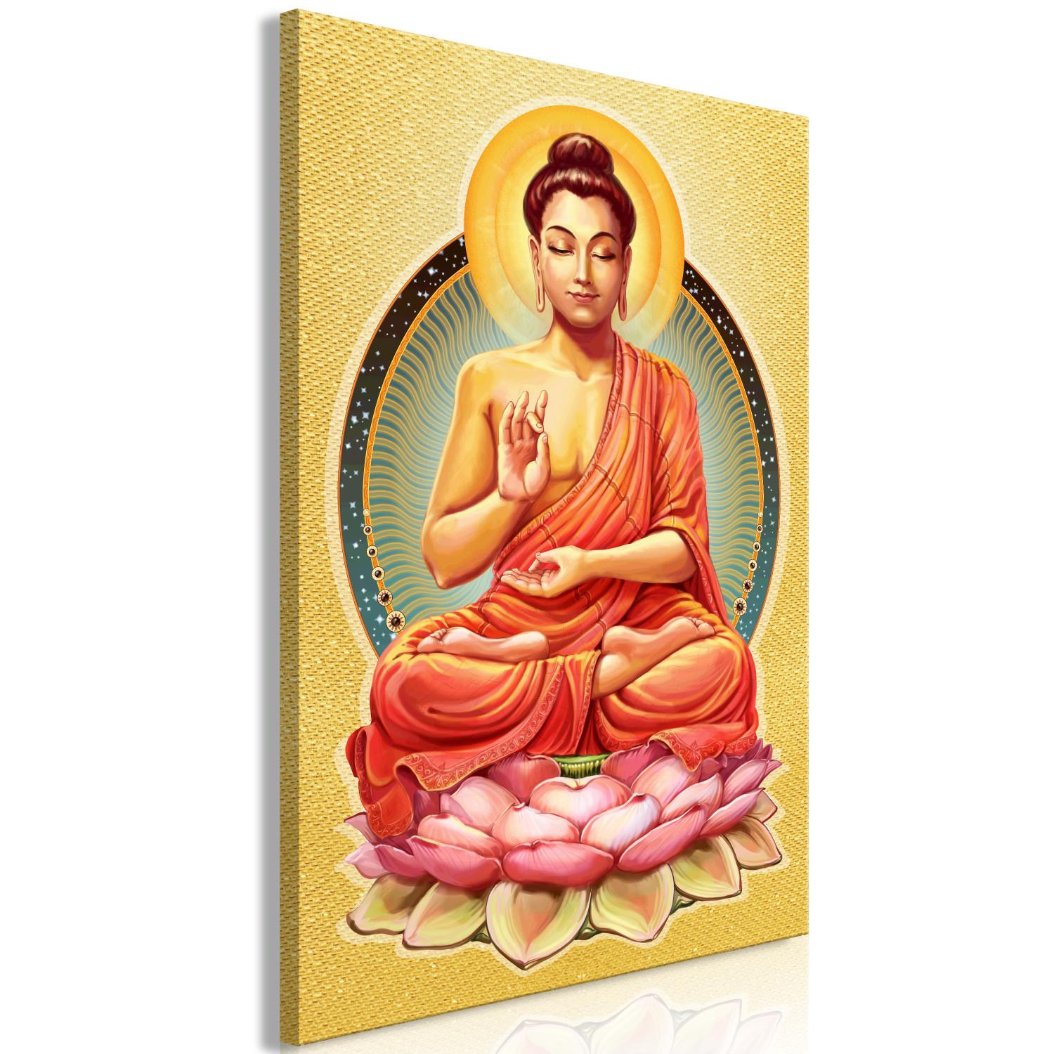 Cuadro moderno Peace of Buddha (1 Part) Vertical