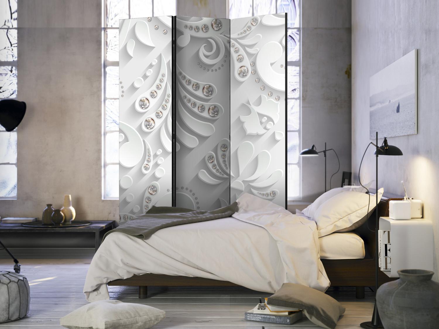 Biombo barato Flowers in Crystals [Room Dividers]