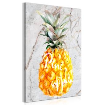 Cuadro decorativo Pineapple and Marble (1 Part) Vertical