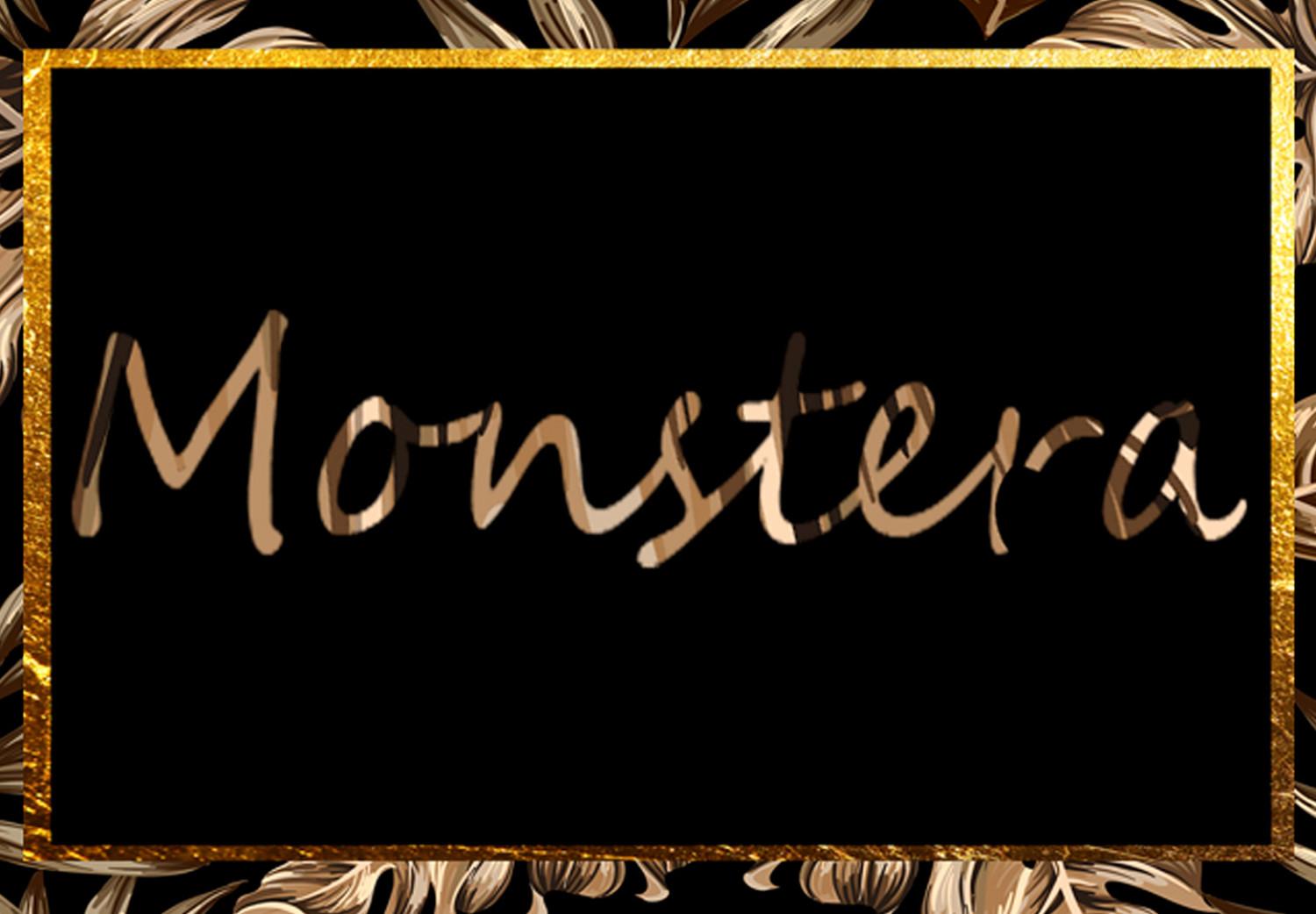 Póster Gilded Monstera [Poster]