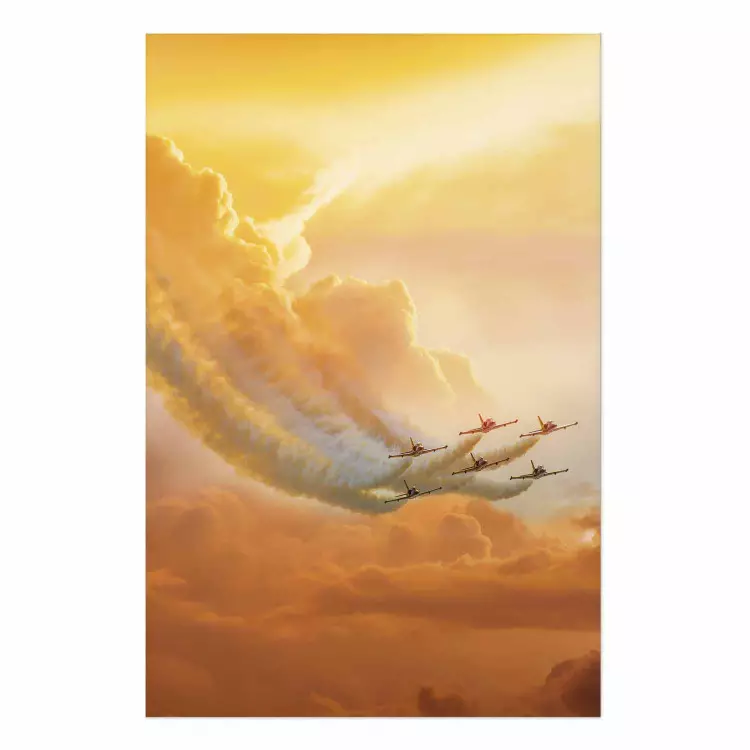 Cartel Airplanes in the Clouds [Poster]