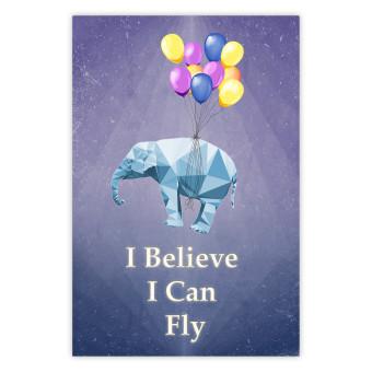 Póster Flying Elephant [Poster]