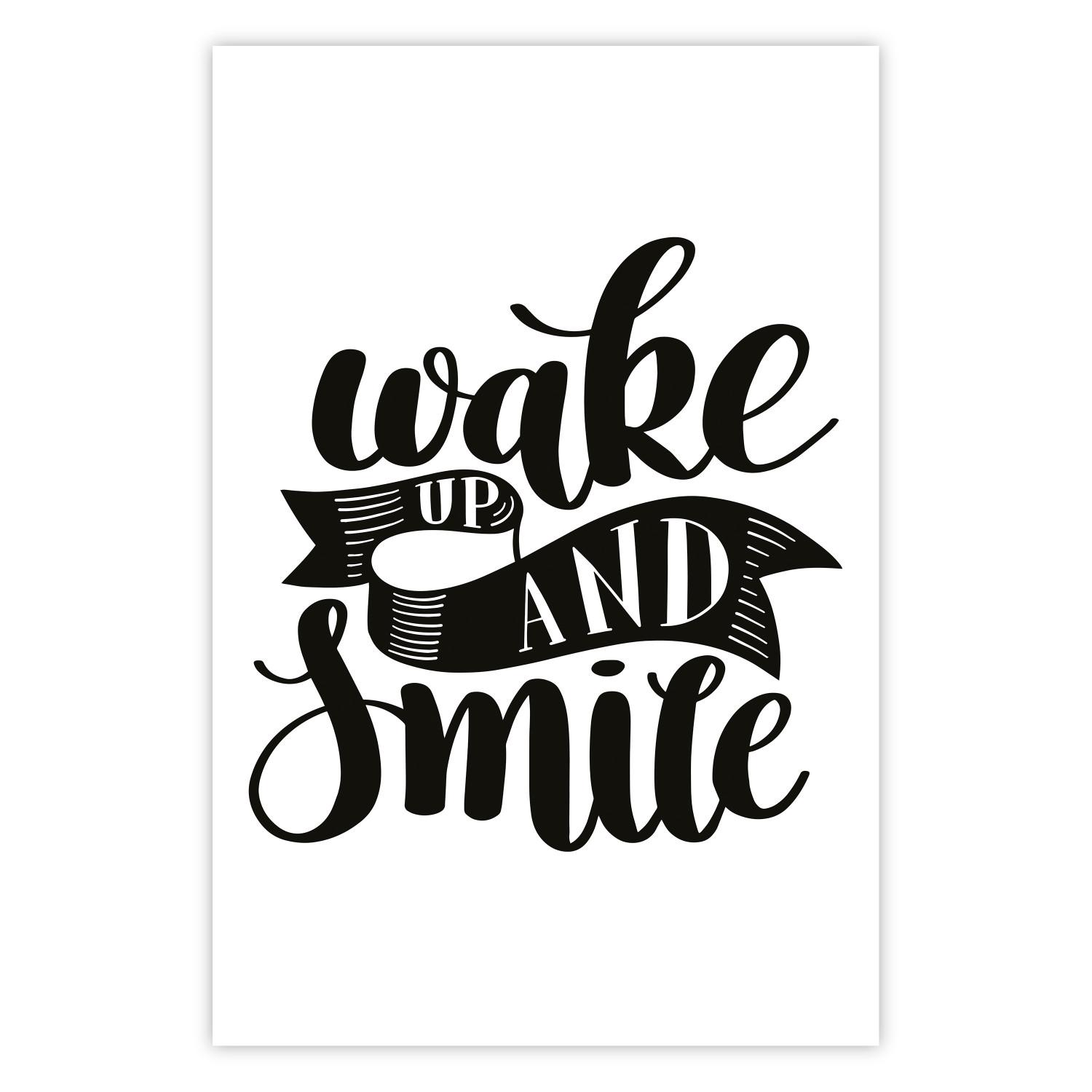 Cartel Wake up and Smile [Poster]