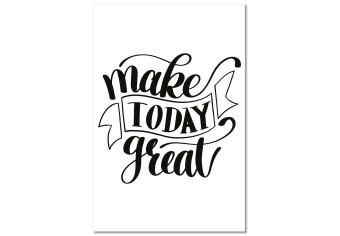 Cuadro Make Today Great (1 Part) Vertical