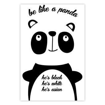 Poster Be Like a Panda [Poster]
