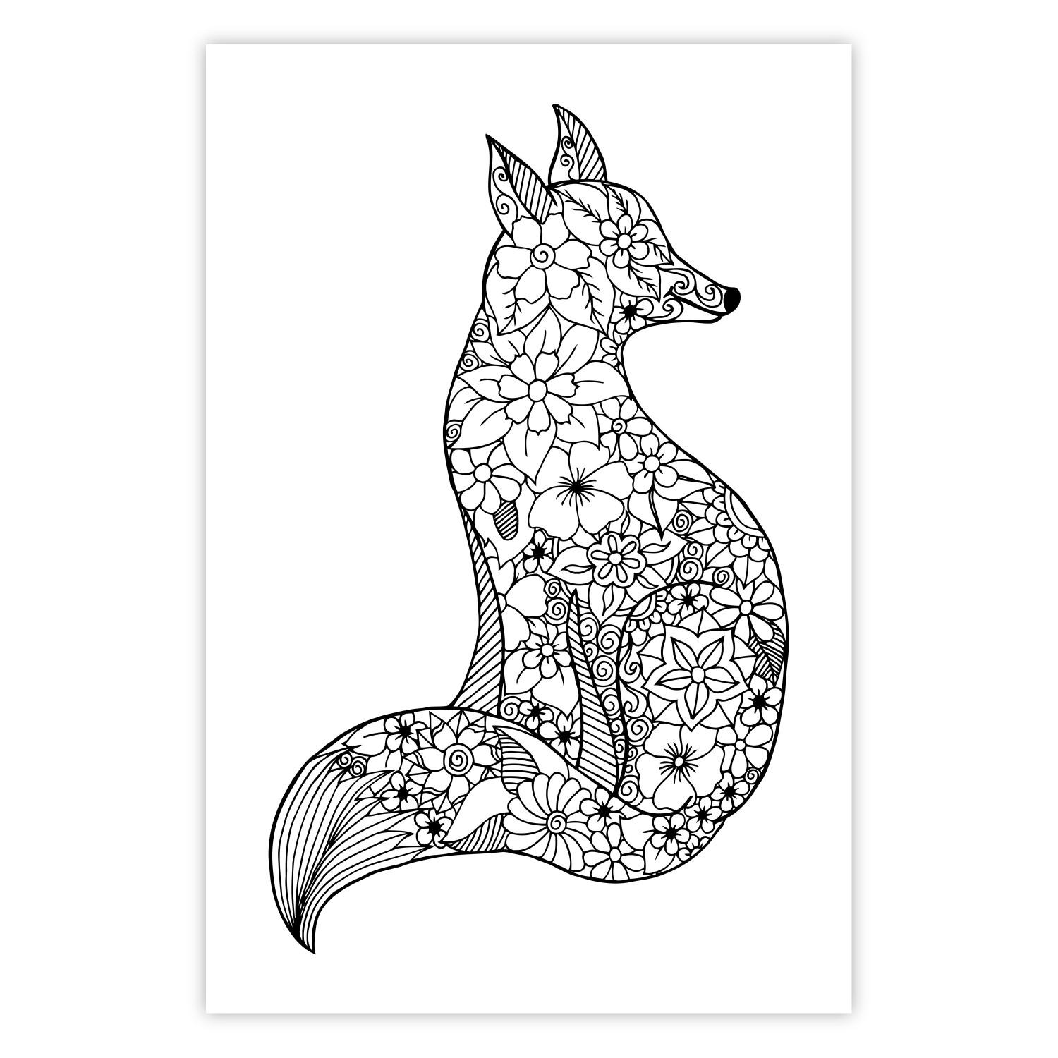 Póster Flower Fox [Poster]