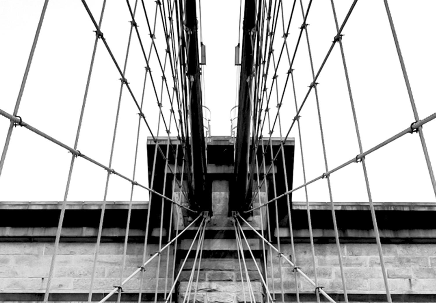 Póster Detalles arquitectónicos: puente desde abajo
