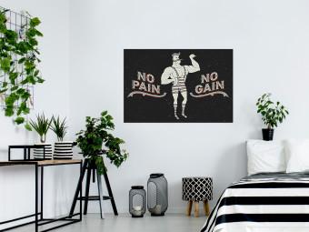 Poster Sin dolor, sin ganancia: hombre con subtítulos