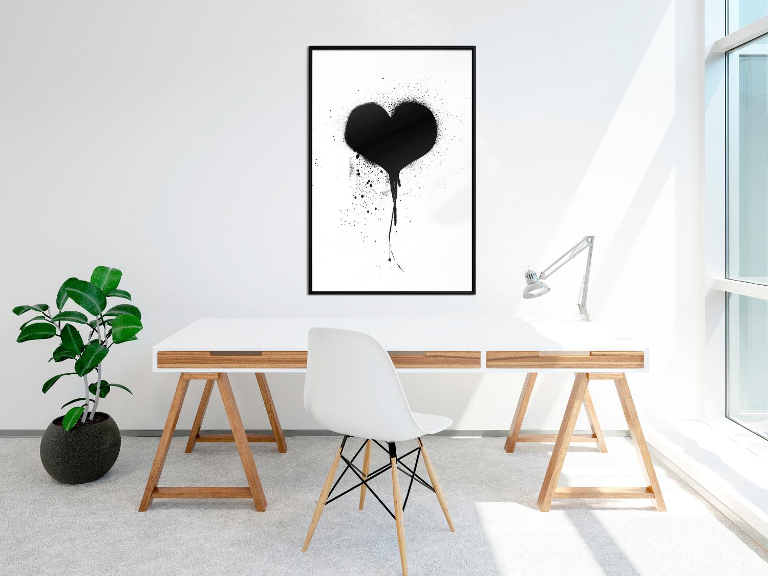 Set de poster Corazón destruido: símbolo de amor