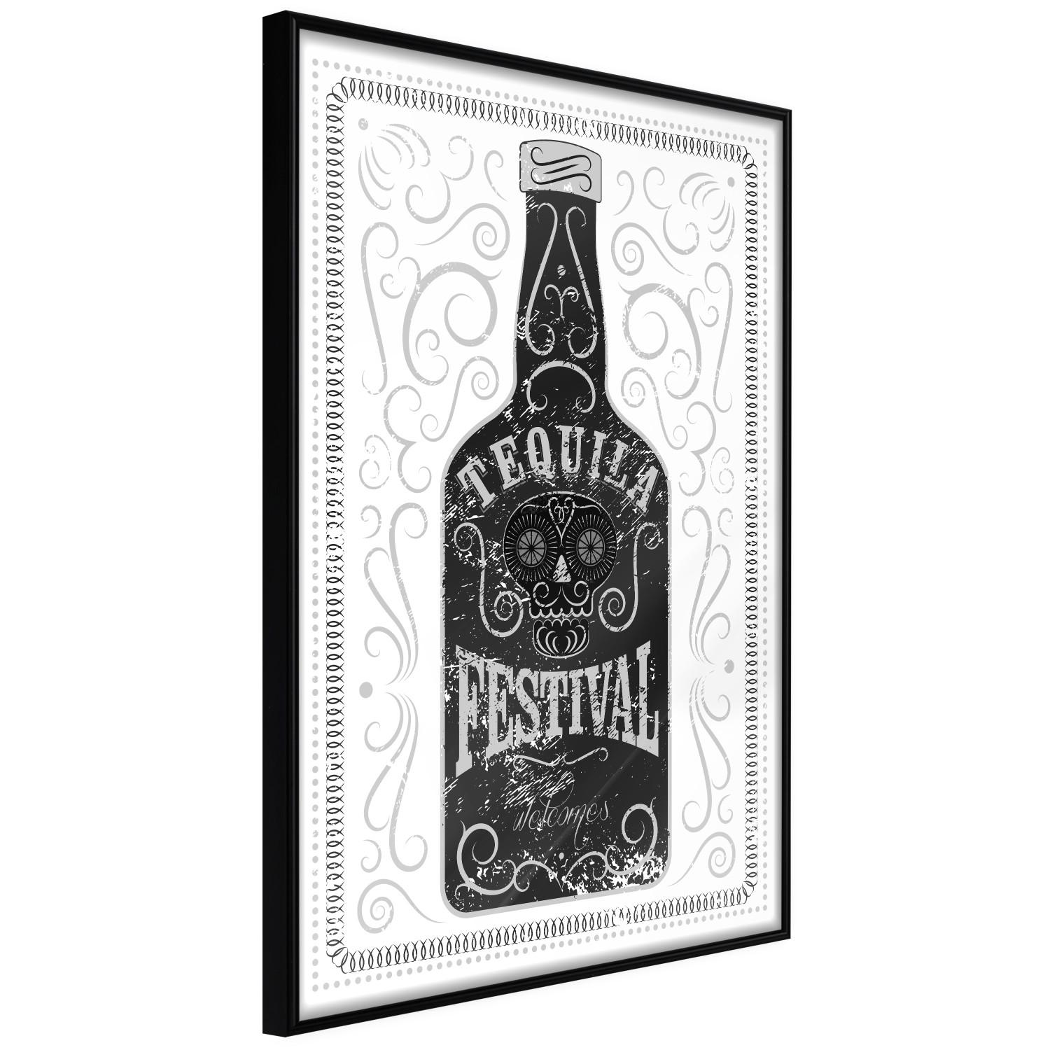 Set de poster Festival del Tequila: botella de alcohol