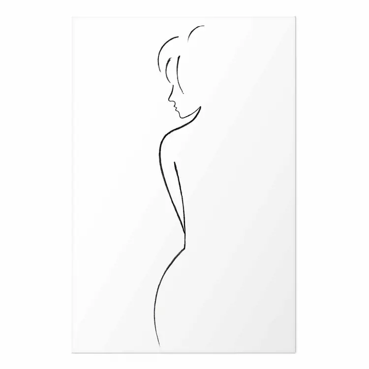 Set de poster La otra mitad: minimalista con mujer