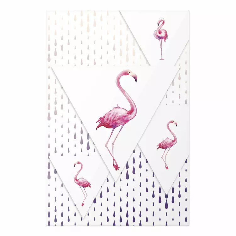 Poster Flamingo Family [Poster]