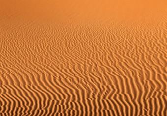Cuadro decorativo Duna del desierto - un paisaje minimalista de un solo color con arena