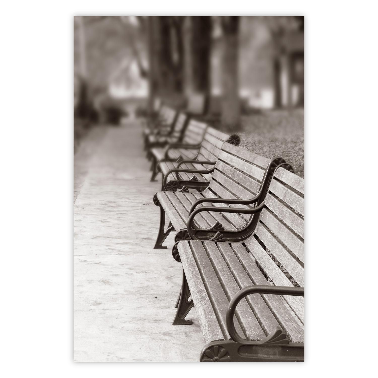 Póster Park Benches [Poster]