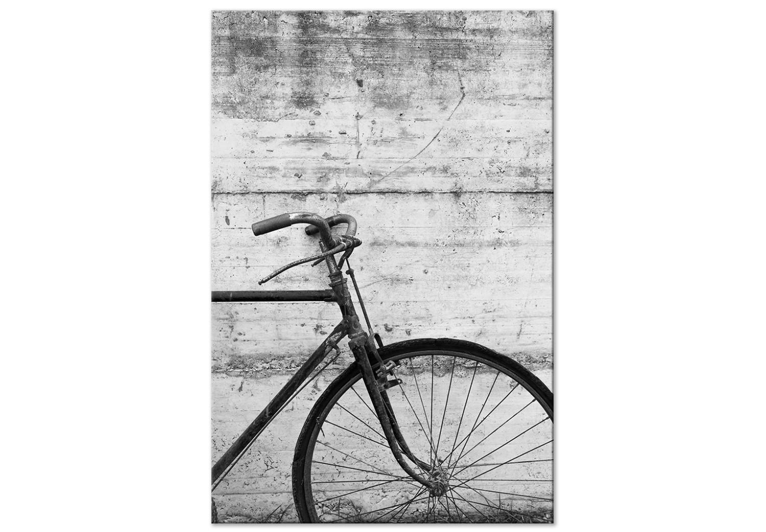 Cuadro moderno Bicycle And Concrete (1 Part) Vertical
