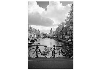 Cuadro Bikes On Bridge (1 Part) Vertical