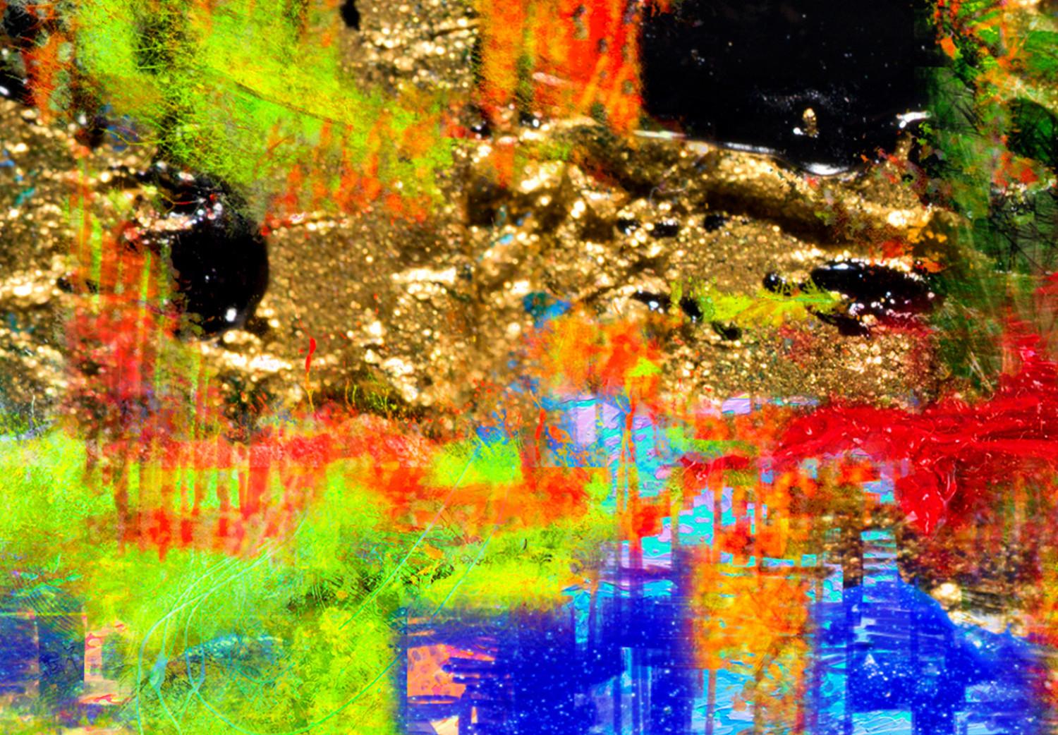 Cuadro Colourful Abstraction (1 Part) Narrow