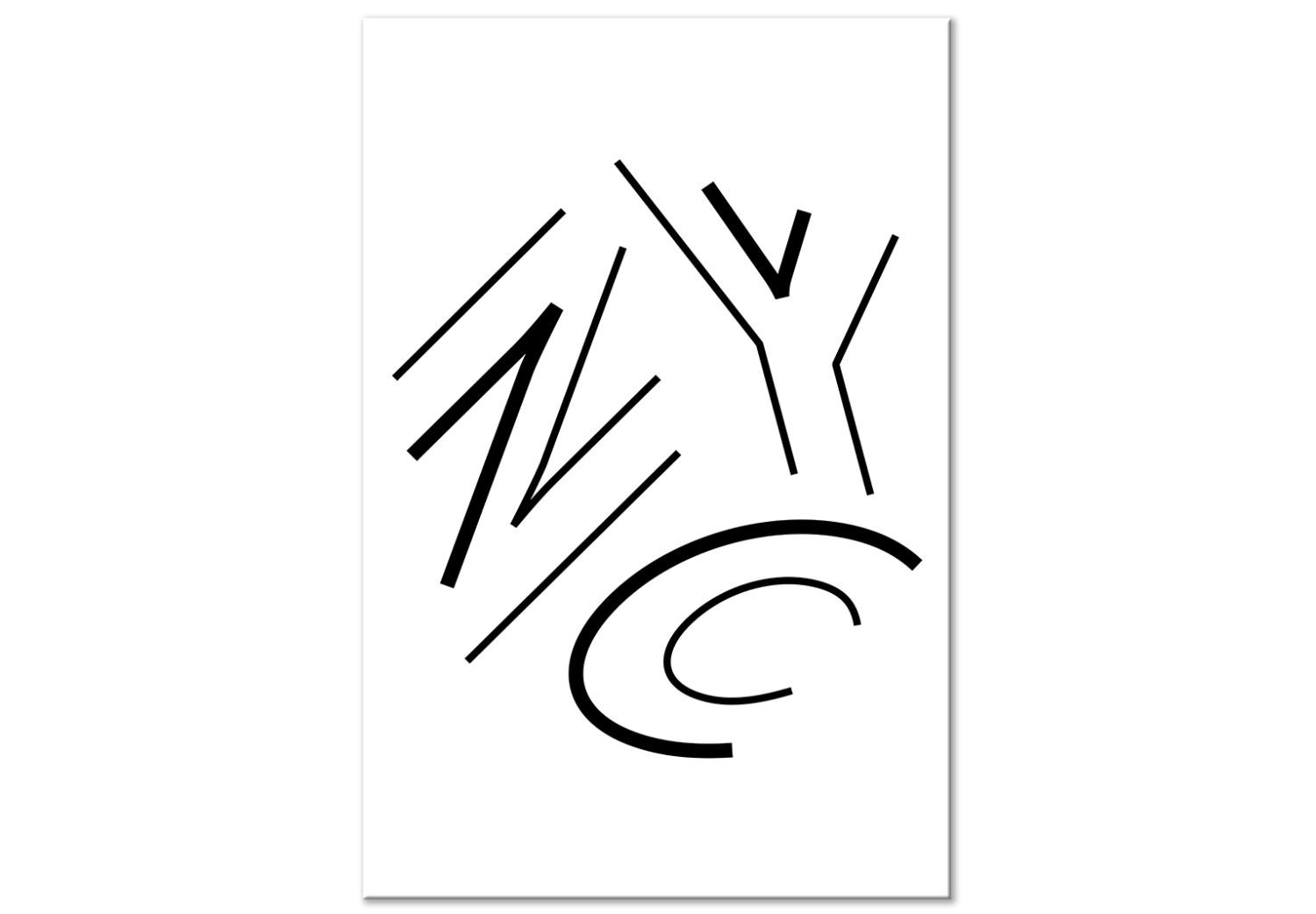 Cuadro moderno NYC (1 Part) Vertical