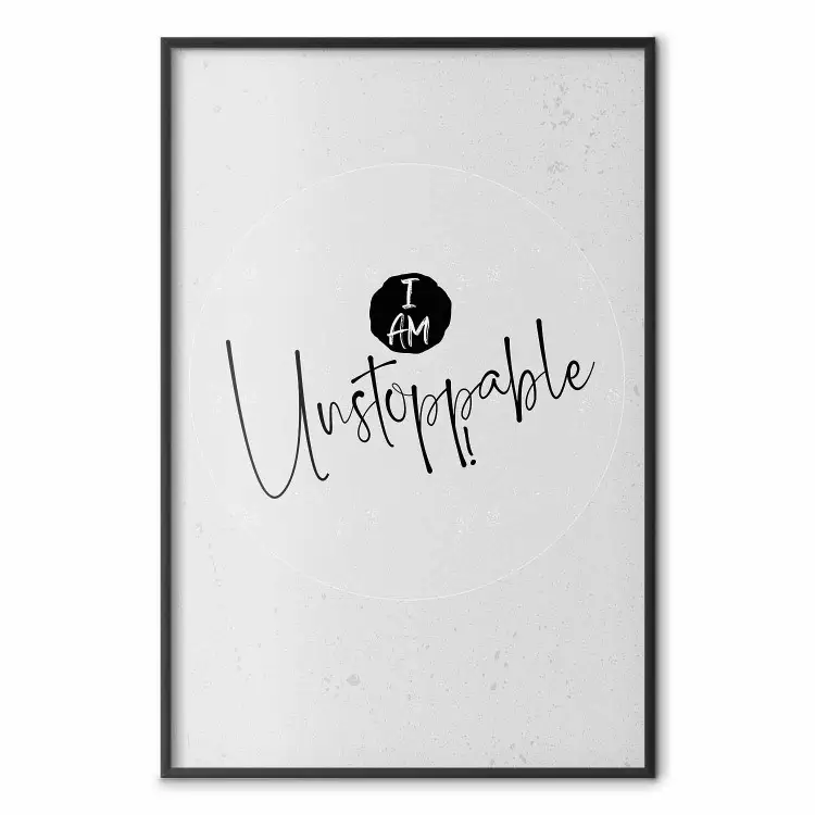 Soy imparable: minimalista con subtítulos en inglés