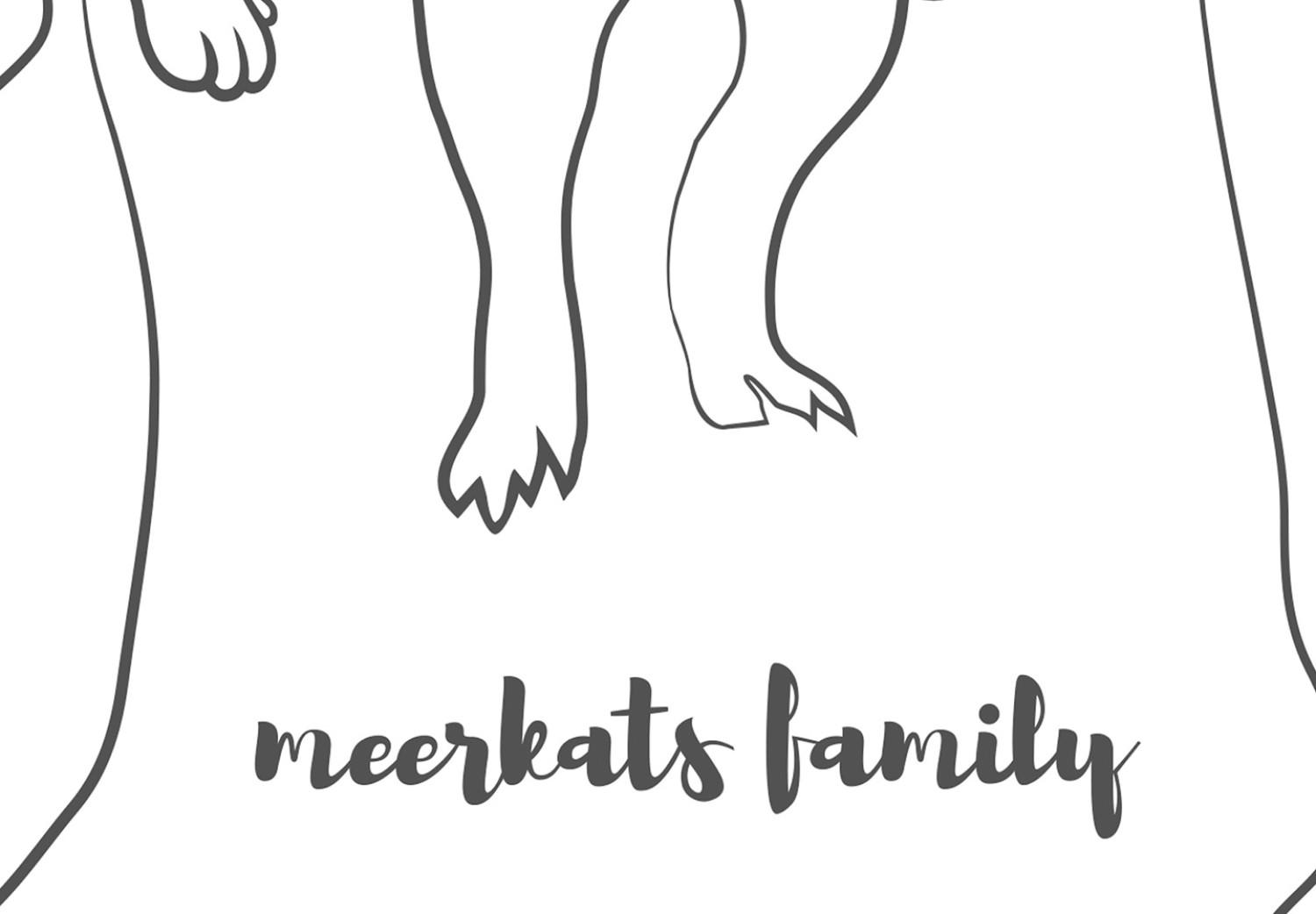 Póster Meerkats Family [Poster]