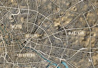 Cartel Isometric Map: Berlin [Poster]