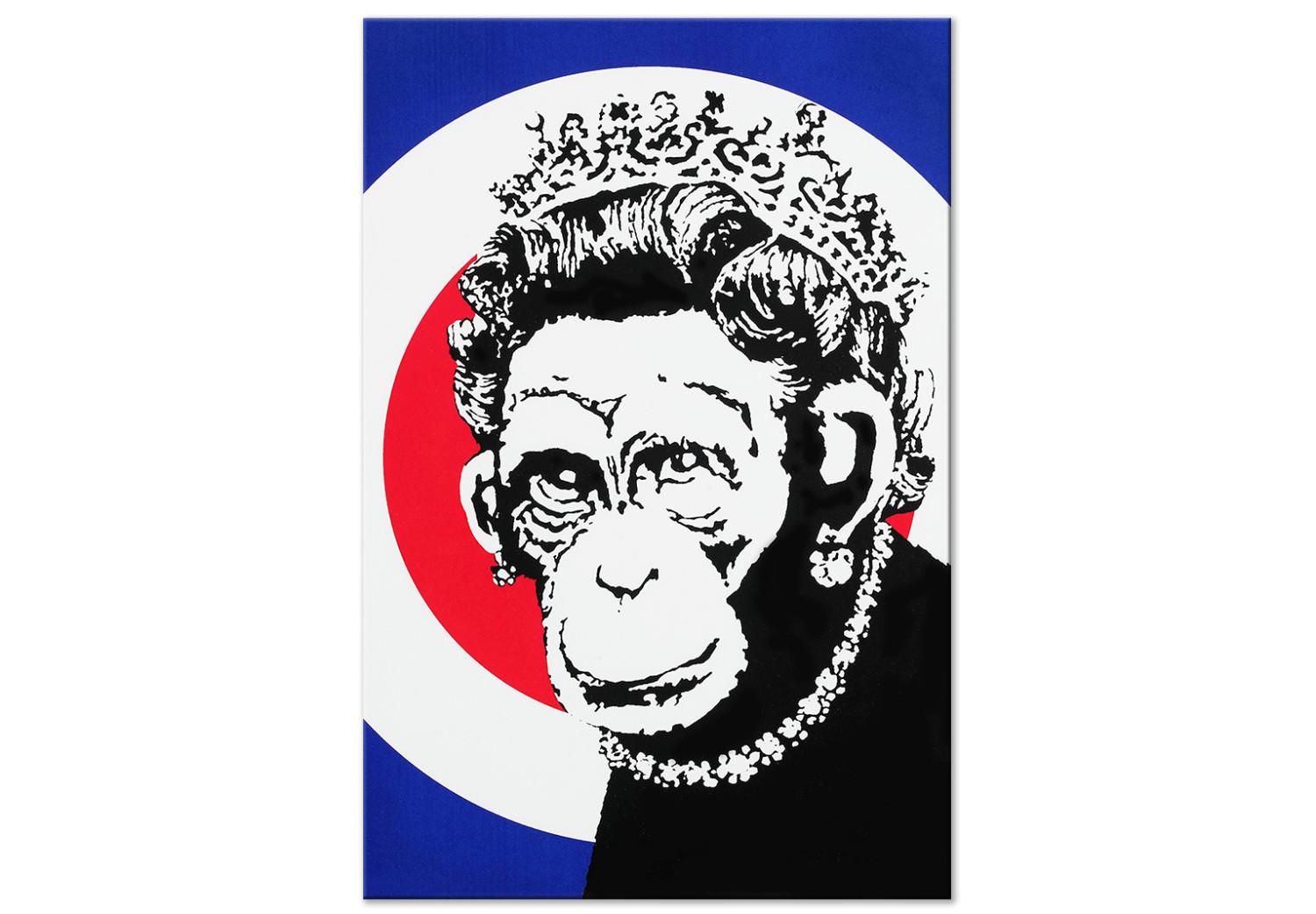 Cuadro moderno Queen of Monkeys (1 Part) Vertical