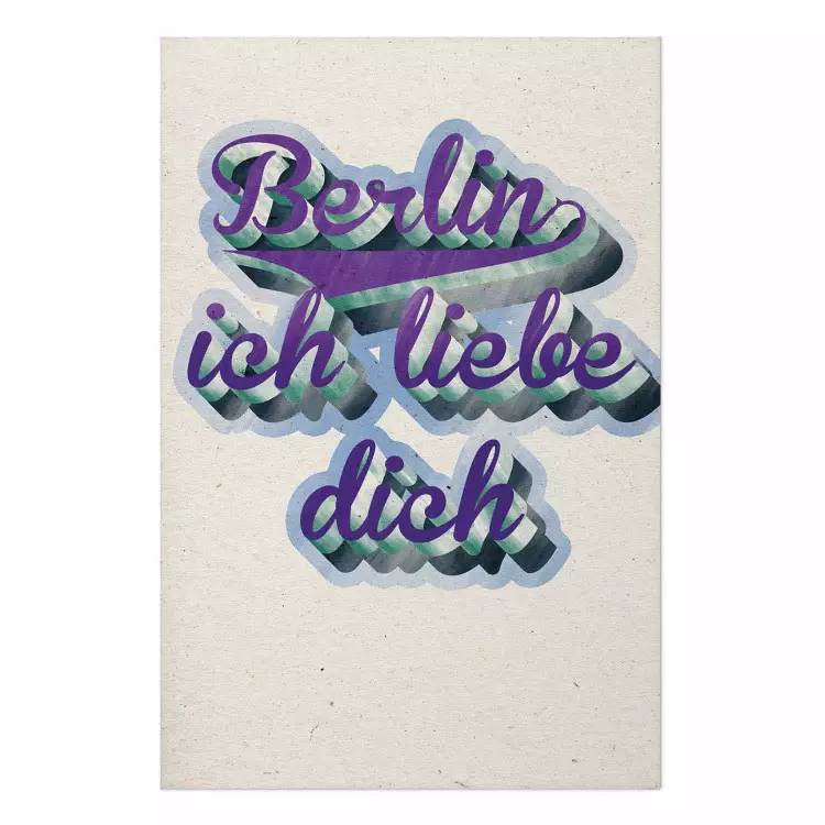 Poster Berlin Ich Liebe Dich [Poster]