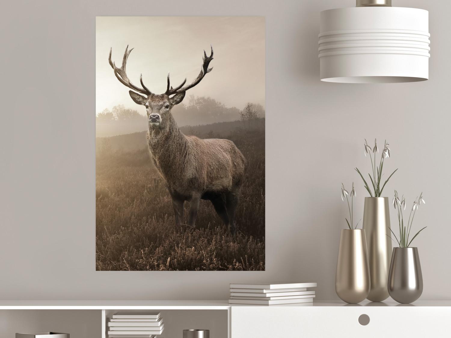 Cartel Deer in Sepia [Poster]