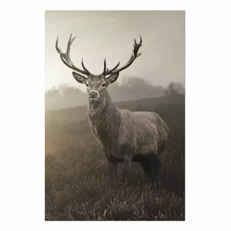 Cartel Deer in Sepia [Poster]