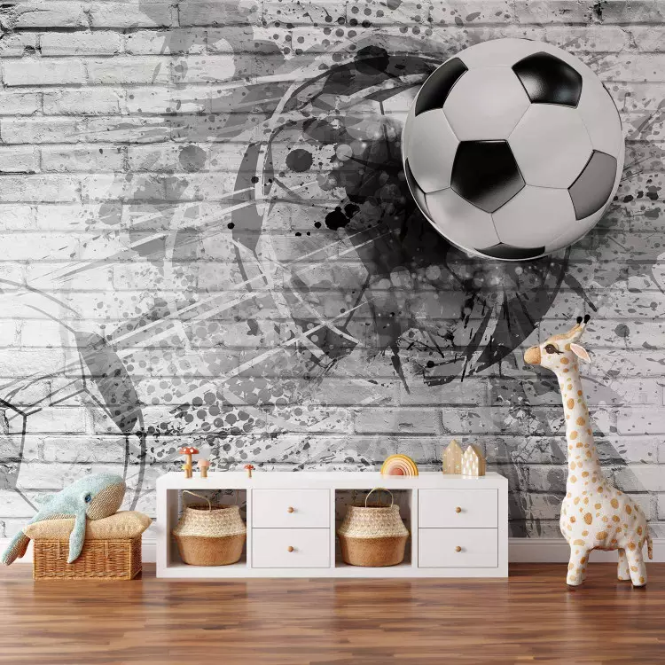 Fotomural decorativo Dynamic Football
