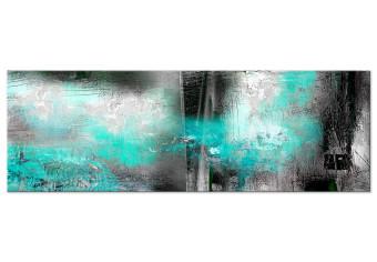 Cuadro Turquoise Fog (1 Part) Narrow