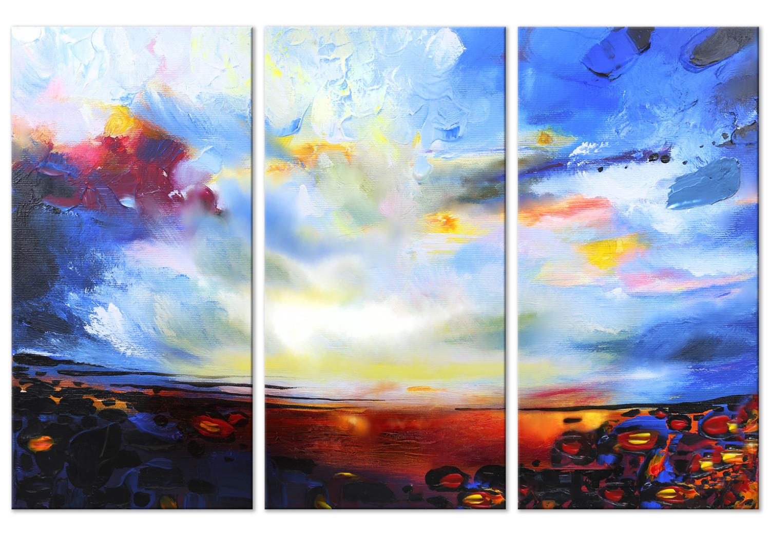 Cuadro Colourful Sky (3 Parts)
