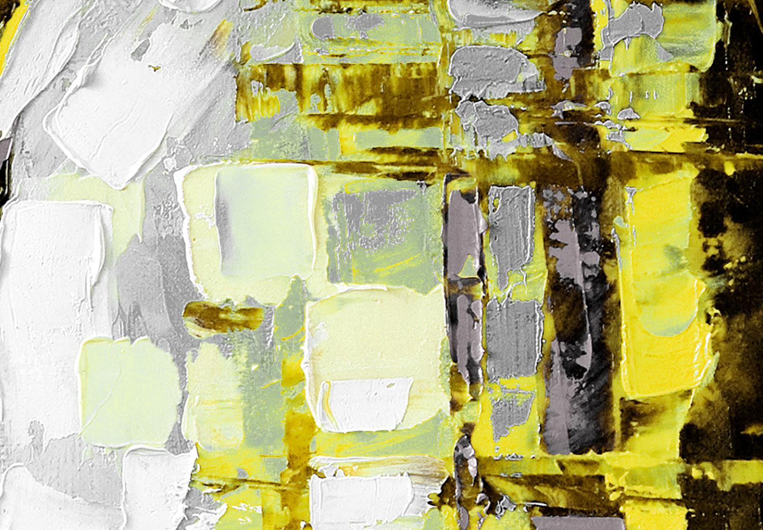 Cuadro moderno Lovers in Colour (1 Part) Vertical Yellow