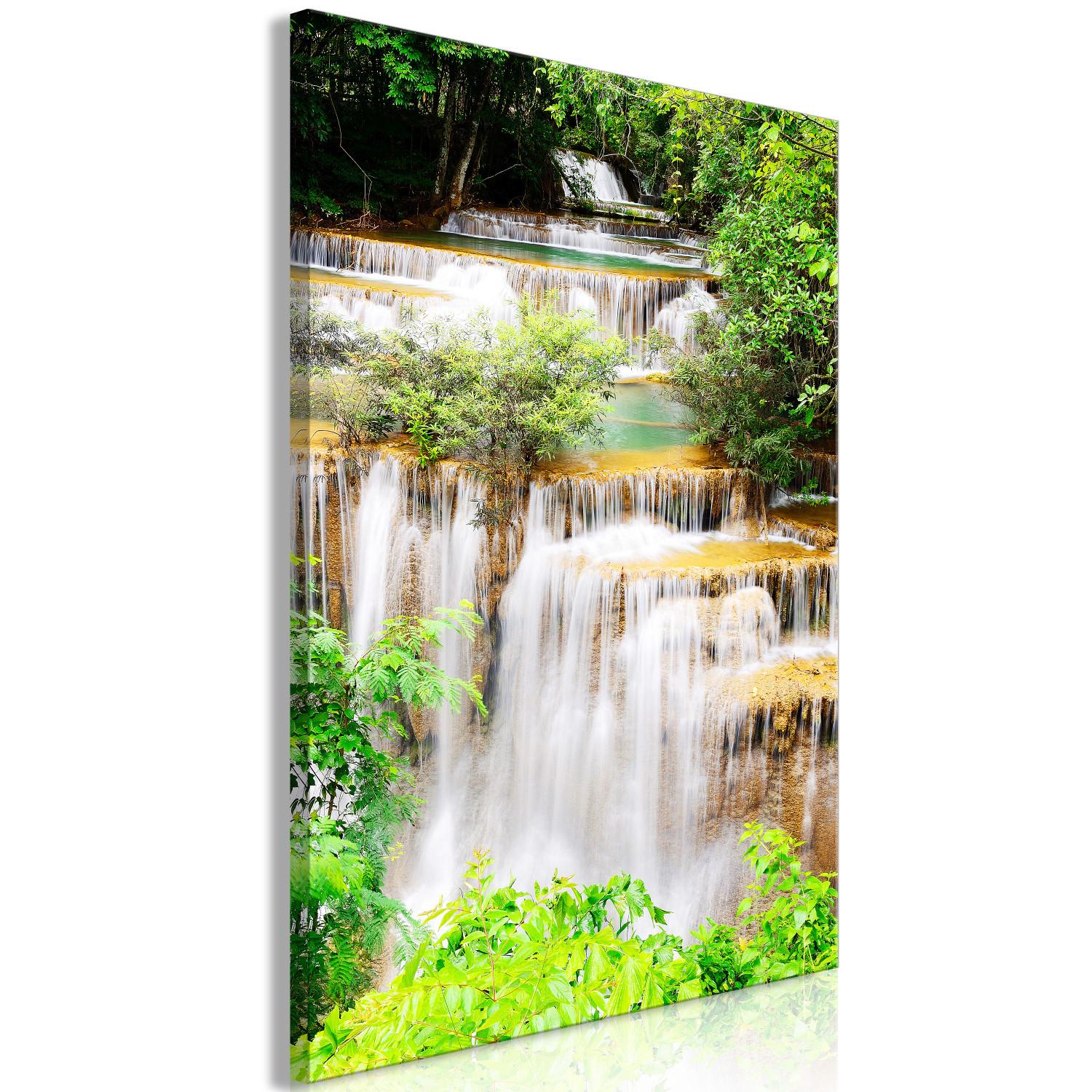 Cuadro moderno Paradise Waterfall (1 Part) Vertical