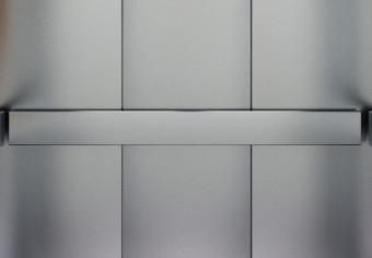 Cuadro moderno Ascensor moderno - fotografía de arquitectura de oficina en gris