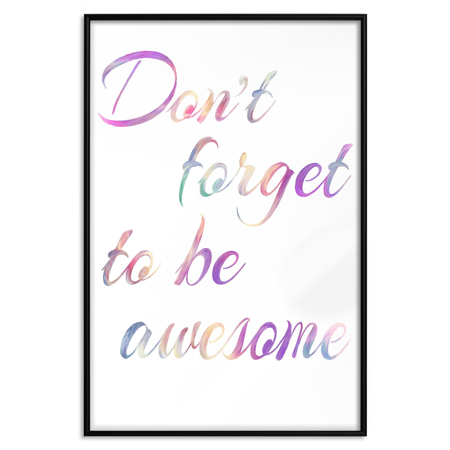 Set de poster Don't Forget To Be Awesome [Poster]