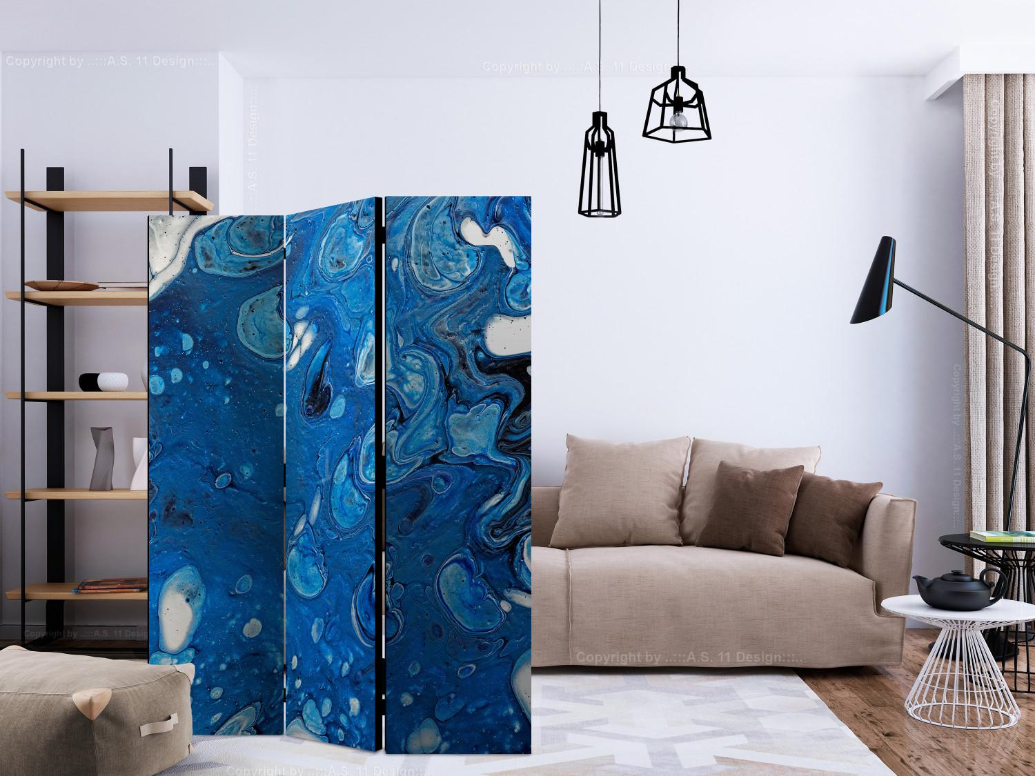 Biombo decorativo Blue Stream [Room Dividers]