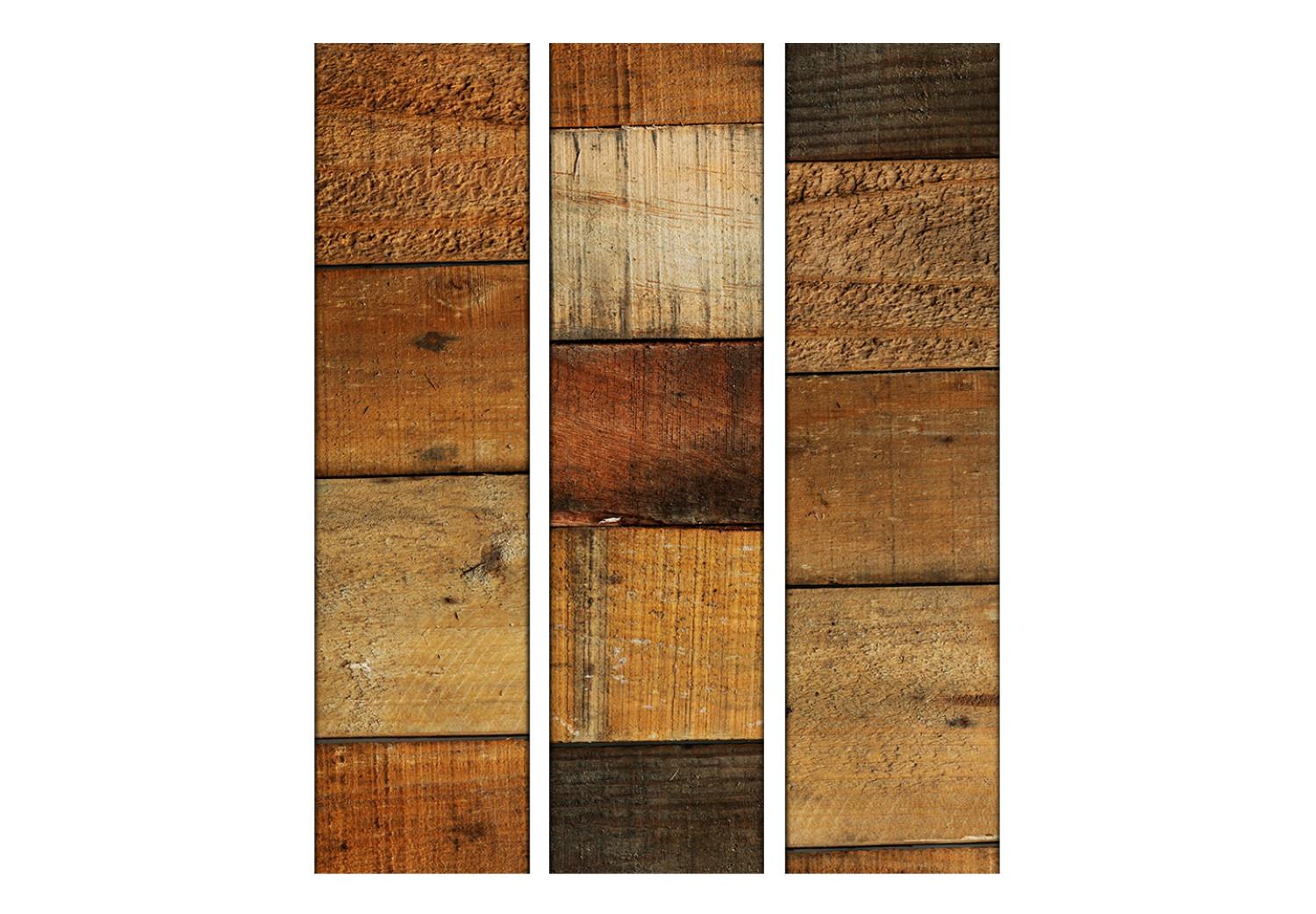 Biombo decorativo Wooden Textures [Room Dividers]