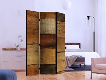 Biombo decorativo Wooden Textures [Room Dividers]