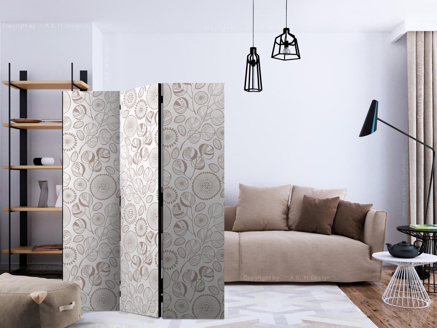 Biombo decorativo Abstract Branches [Room Dividers]
