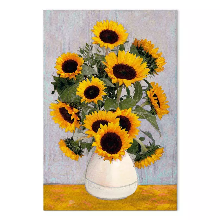 Van Gogh's Sunflowers (1 Part) Vertical