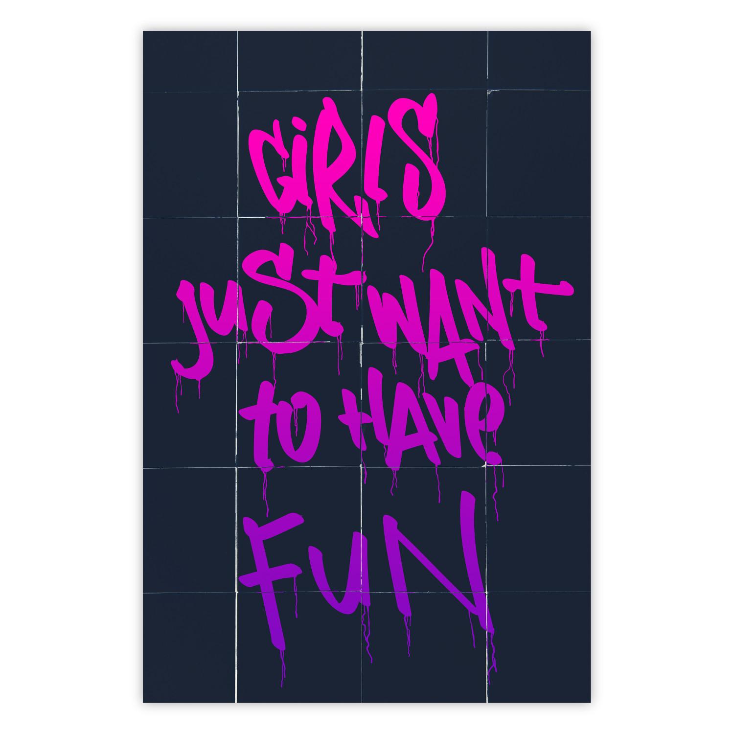 Cartel Girls Just Want to Have Fun [Poster]
