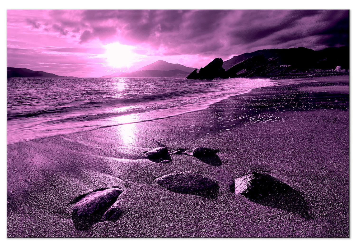 Cuadro Enchanted Ocean (1 Part) Wide Violet