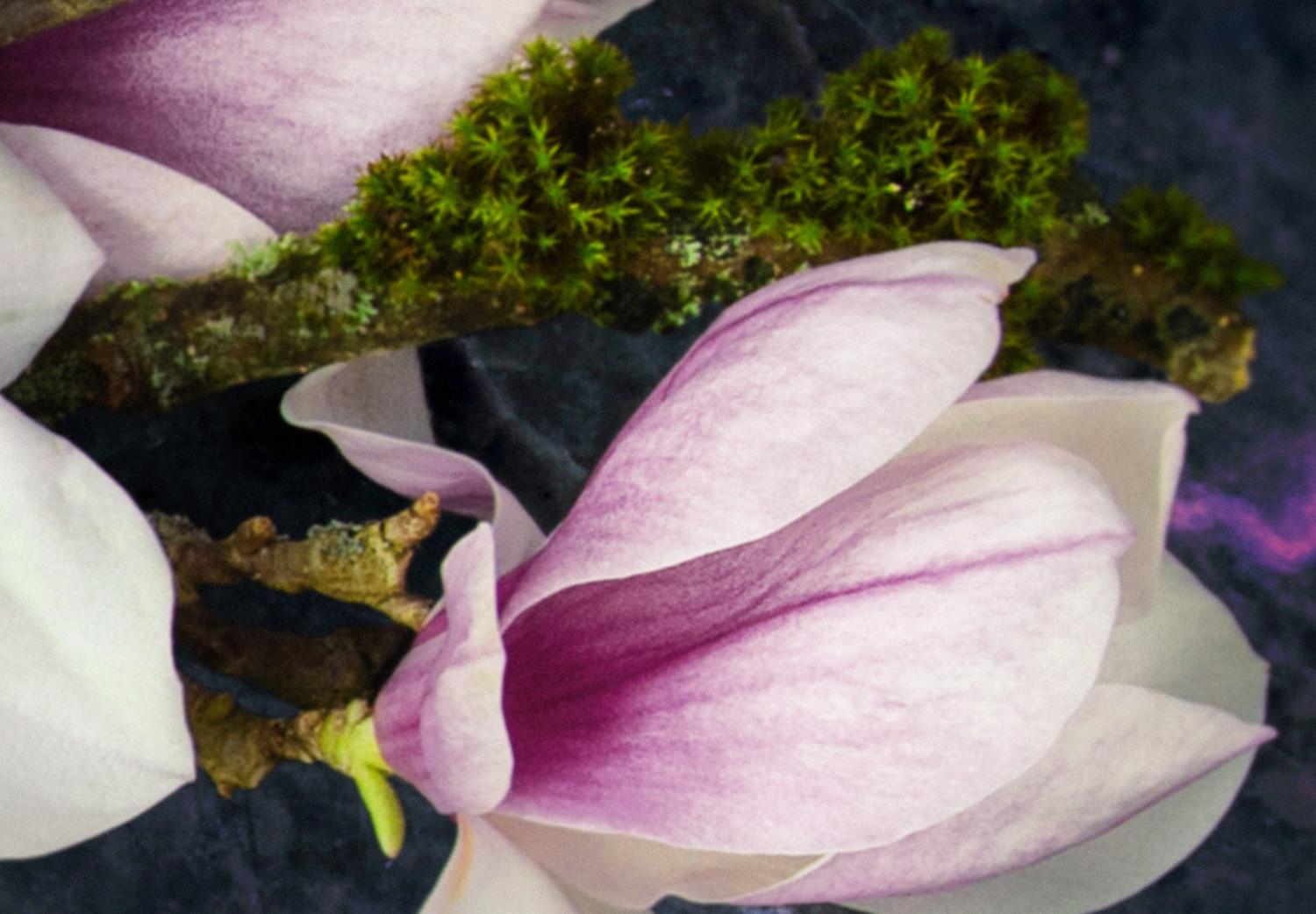Cuadro Avant-Garde Magnolia (1 Part) Narrow Violet